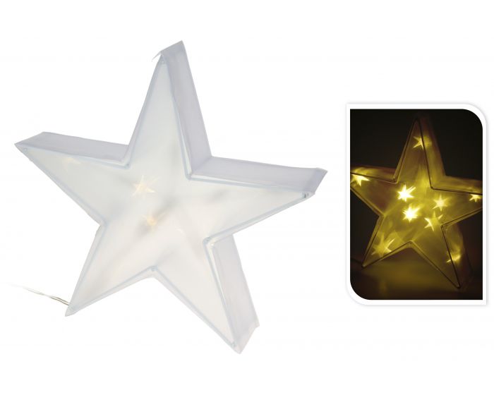 Ster met 10 LED 30 cm