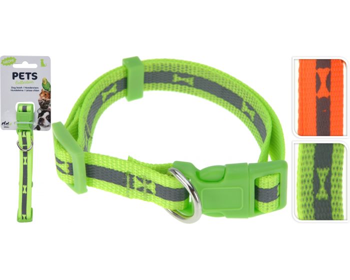 Hondenhalsband klein neon