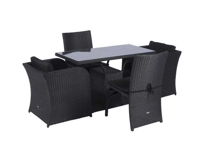 Loungeset balkon dining loungeset wicker Pure Garden & Living