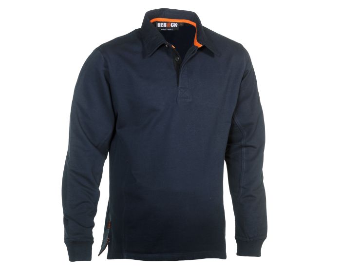 Herock Troja Polo Long Sleeves Navy XL