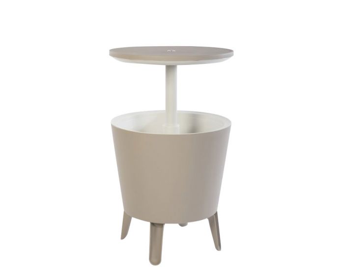 Keter Coolbar, bijzettafel en koelbox in 1 - Cream