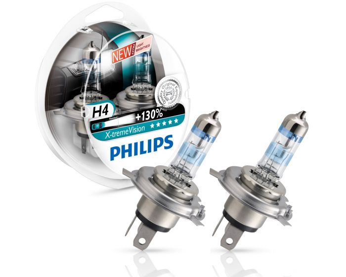 Philips X-tremeVision H4 Koplamp auto