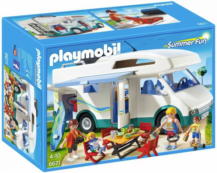Playmobil grote familiecamper 6671
