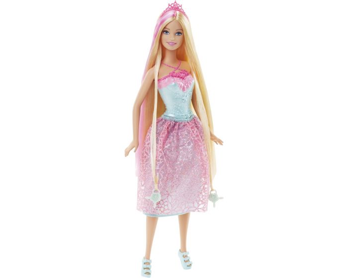 Barbie Bijzonder Lang Haar - Prinses Roze