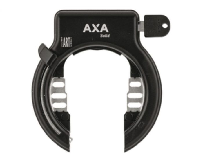 AXA ringslot solid zwart