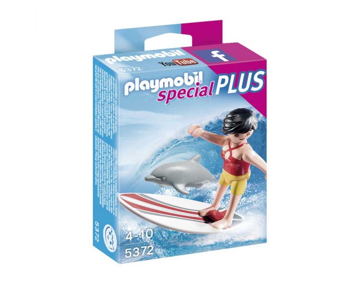 Playmobil Surfer met dolfijn - 5372