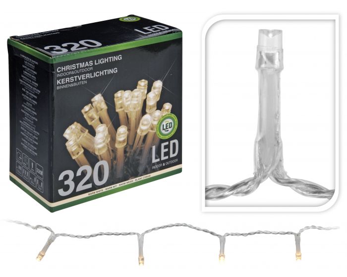 LEDverlichting 320 warm wit