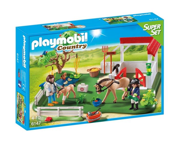 Playmobil SuperSet Eerste Hulp in de stal - 6147