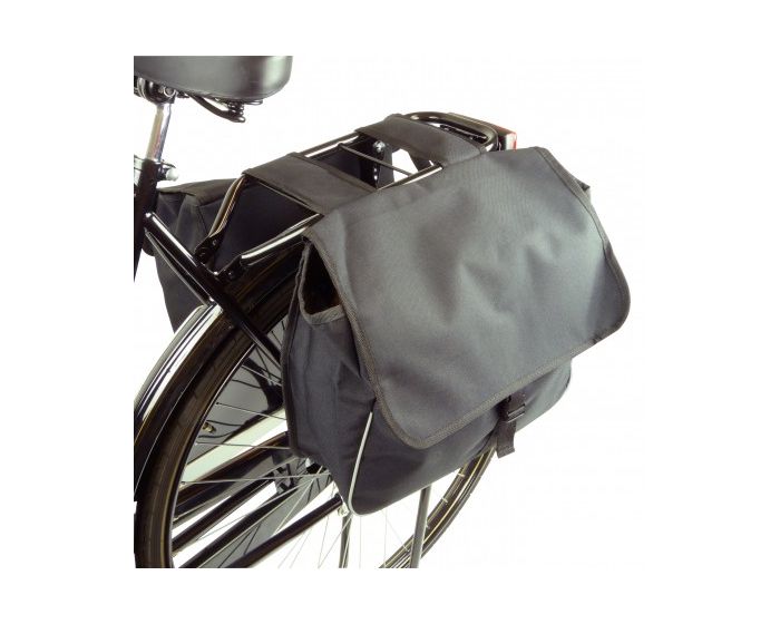 Dubbele Fietstas Zwart