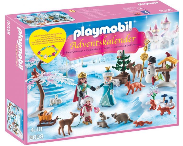 Playmobil Adventskalender Koninklijk schaatsfeest - 9008