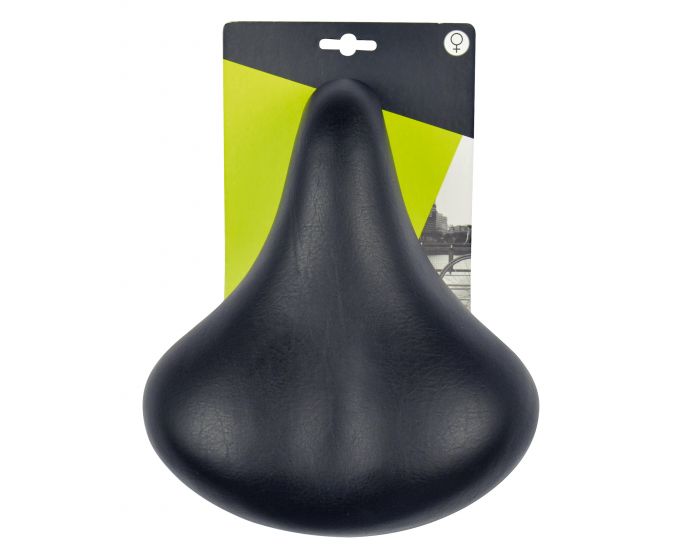 Fietszadel standaard zwart