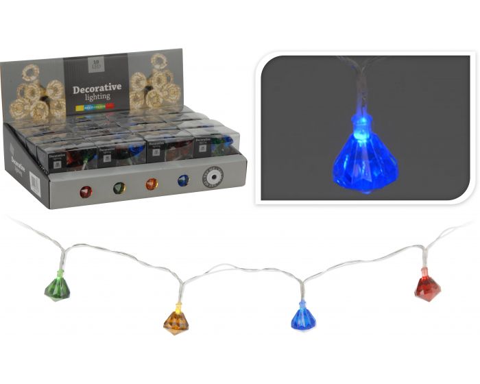 LED verlichting 10 multikleur