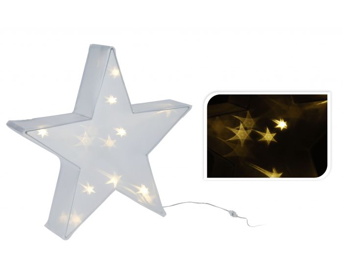 Ster met 20 LED 45 cm