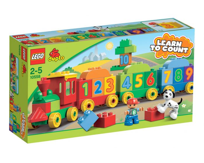 LEGO DUPLO Getallen Trein - 10558
