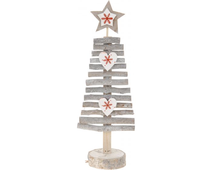 Houten kerstboom 25 cm
