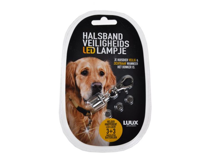 Veiligheidslampje halsband LED