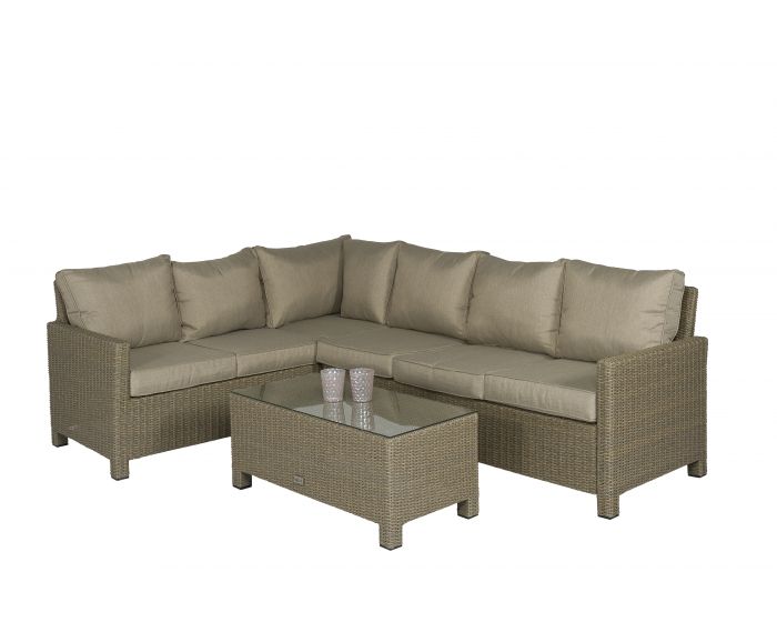 Wicker hoekset