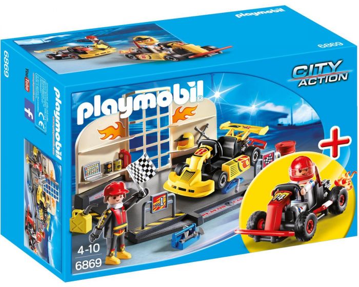 Playmobil StarterSet Karting garage - 6869