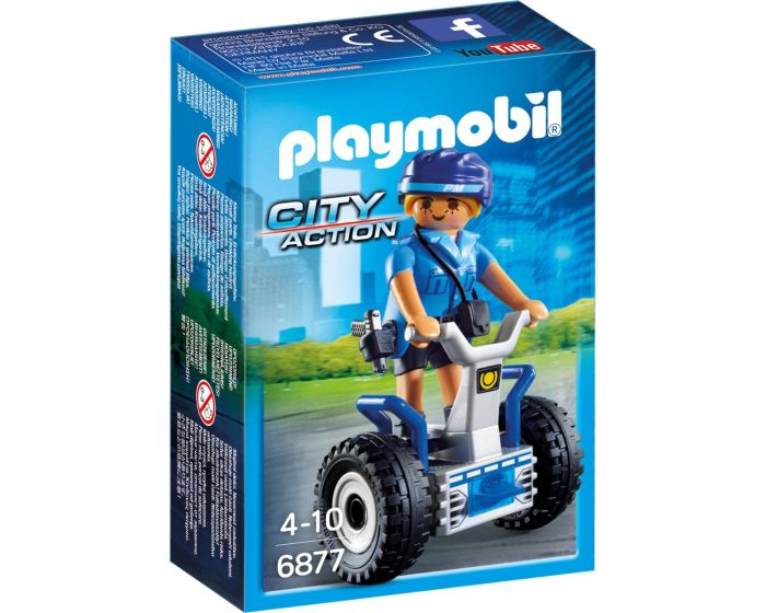 Playmobil Politieagente met balans racer - 6877