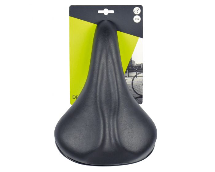 Fietszadel Tour Gel Man Zwart
