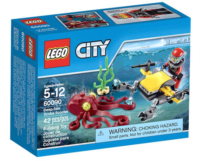 LEGO City Diepzee Duik Scooter - 60090