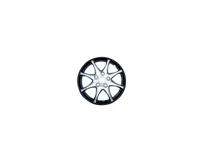 Alaska Ice Black - 14 inch wieldoppen set