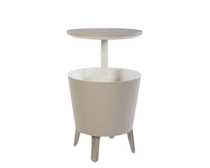 Keter Coolbar, bijzettafel en koelbox in 1 - Cream