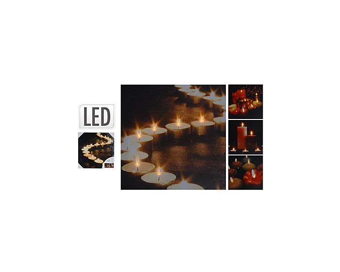Schilderij met LED licht
