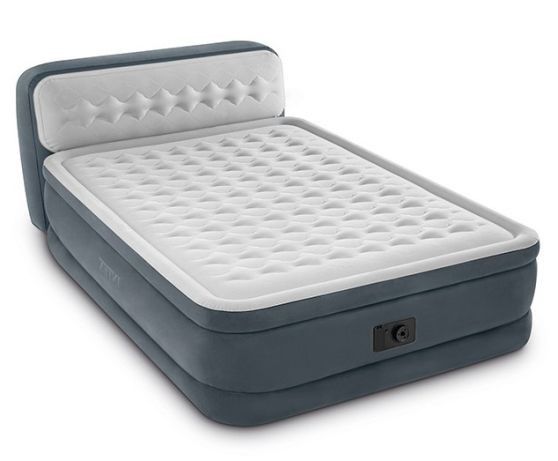 intex ultra plush headboard queen 2-persoons luchtbed | online