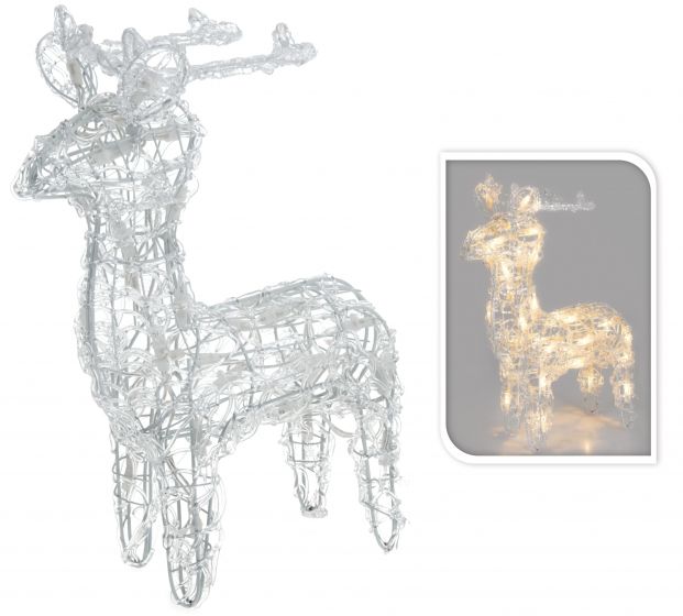 Rendier LED wit | Kerstverlichting & decoratie online | Heuts.nl Rendier LED wit | Kerstverlichting & decoratie online | Heuts.nl
