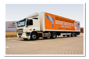 Heuts vrachtwagen